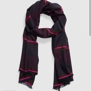 Lane Bryant Striped Oblong Scarf